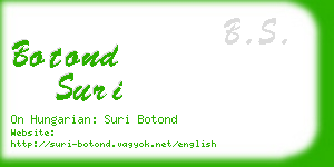 botond suri business card